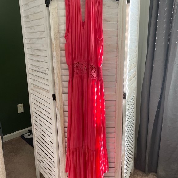 Ramy Brook Dresses Punch Pink Silk Ramy Brook Dress In Xxs Poshmark